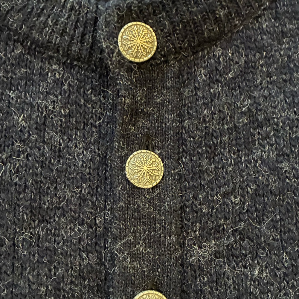 Vintage L.L.Bean Norway Wool Birdseye Nordic Fisherman Jumper Men’s Tall L - Picture 7 of 14